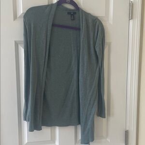 GAP Teal Open Front Cardigan